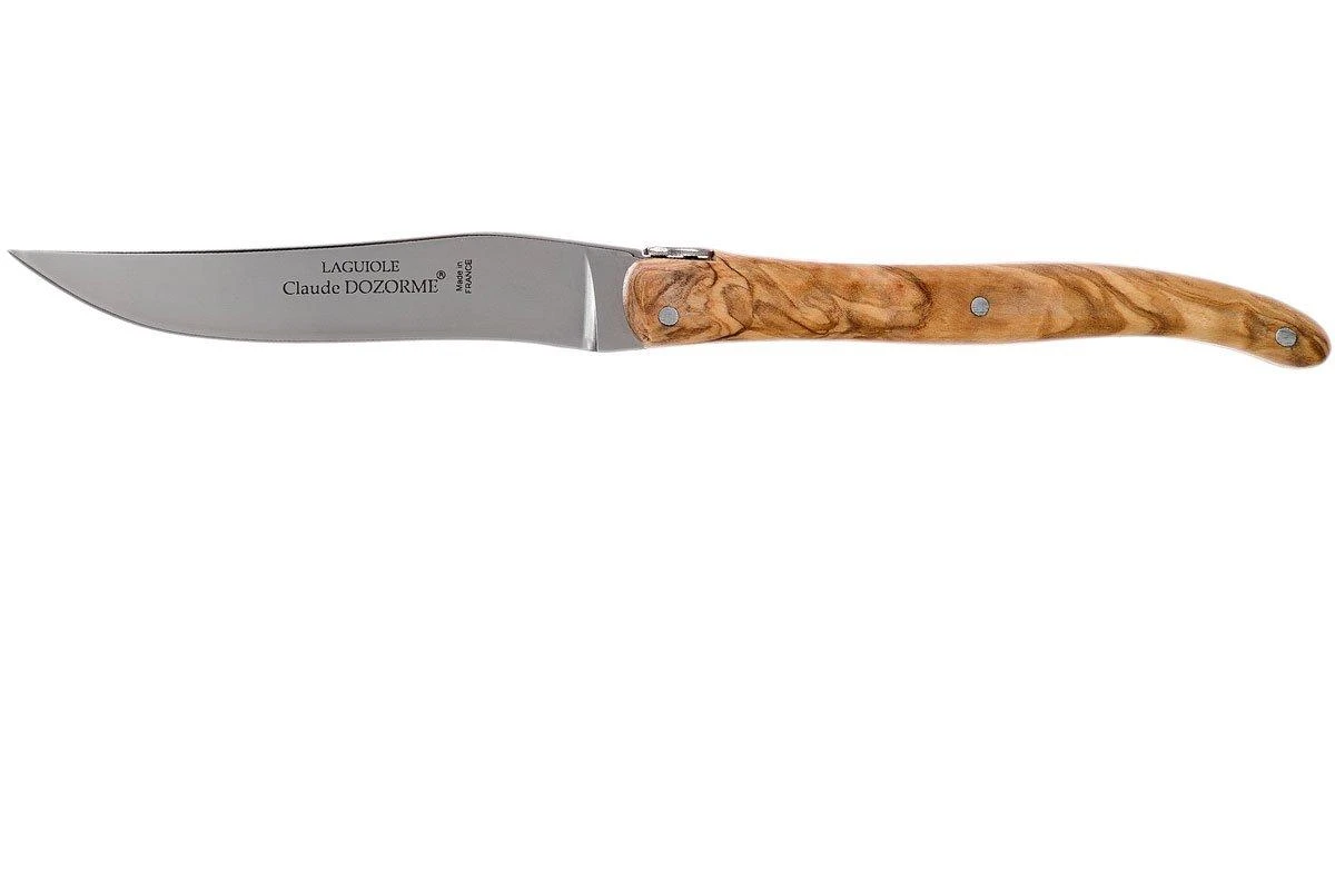 Claude Dozorme Laguiole Coffret De Couteaux à Steak 6 Pièces, Olivier 2 Claude Dozorme Laguiole Coffret De Couteaux à Steak 6 Pièces, Olivier – Image 2