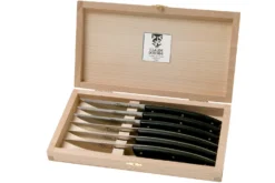 Claude Dozorme Le Thiers Coffret De Couteaux à Steak, 6 Pièces, Noir -Cuisine Couteaux Boutique CD2 90 001 90M 06 claude dozorme scaled