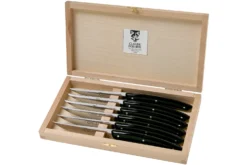 Claude Dozorme Le Thiers Coffret De Couteaux à Steak, 6 Pièces, Noir Poli 11 Claude Dozorme Le Thiers Coffret De Couteaux à Steak, 6 Pièces, Noir Poli -Cuisine Couteaux Boutique CD2 90 001 90 06 claude dozorme scaled