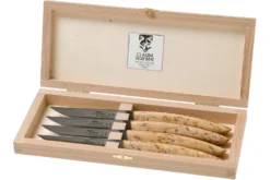 Claude Dozorme Le Thiers Coffret De Couteaux à Steak, 4 Pièces, Bouleau Rouge -Cuisine Couteaux Boutique CD2 90 079 66R 06 claude dozorme scaled