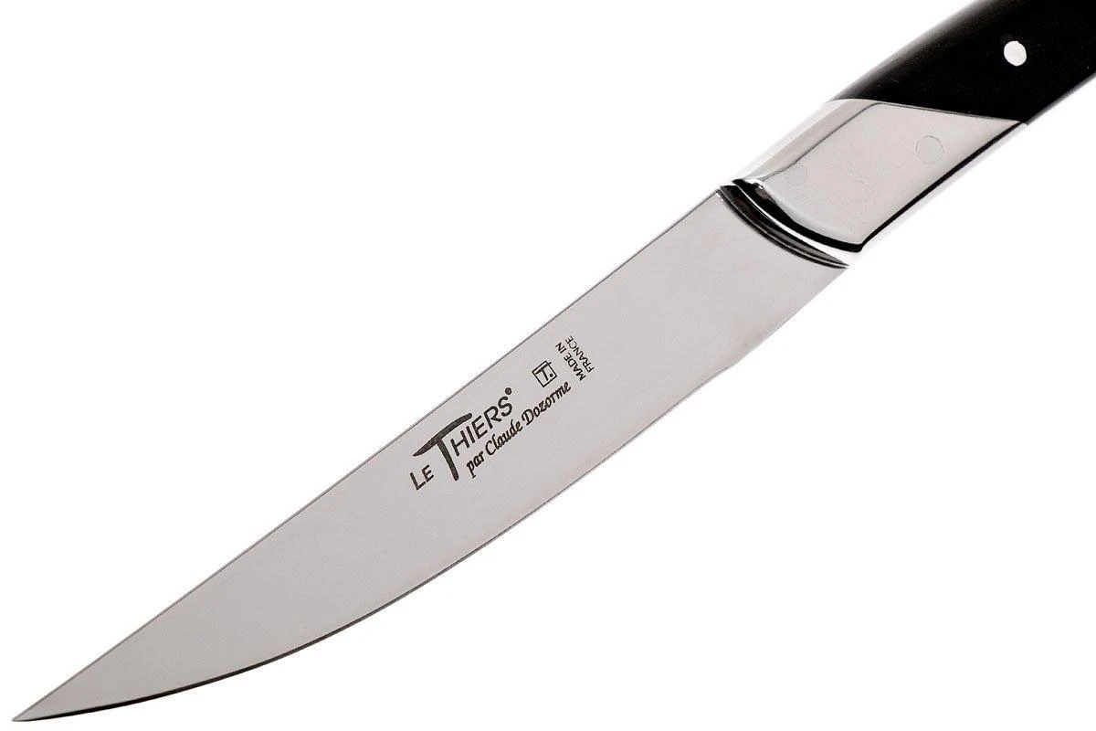 Claude Dozorme Le Thiers Coffret De Couteaux à Steak 6 Pièces, Ébène 5 Claude Dozorme Le Thiers Coffret De Couteaux à Steak 6 Pièces, Ébène – Image 5