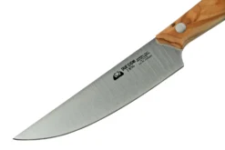 Due Cigni 1896 America DG2C1019OLSET6, Set De 6 Couteaux à Steak, Bois D'olivier -Cuisine Couteaux Boutique DG2C1019OLSET6 03 duecigni scaled