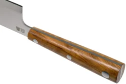 Due Cigni Hakucho Deba 16,5 Cm, Olivier -Cuisine Couteaux Boutique DG2C503OL 04 due cigni scaled