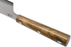 Due Cigni Hakucho Santoku 16,5 Cm, Olivier -Cuisine Couteaux Boutique DG2C505OL 04 due cigni scaled