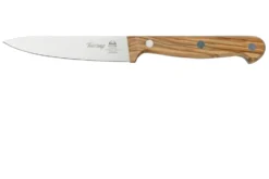 Due Cigny Tuscany 2C750-10OL Couteau D'office 10 Cm Bois D'olivier