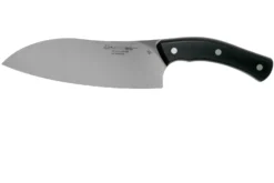 Due Cigni Arne Line Santoku 19 Cm, Noir