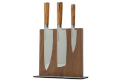 Eden Magnetic Knife Block EQB100 Bois De Noyer -Cuisine Couteaux Boutique EQB100 05 eden scaled