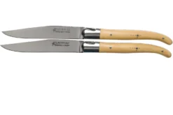 Fontenille Pataud Laguiole Set De 2 Couteaux à Steak Buis, LTC2LB
