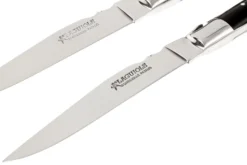 Fontenille Pataud Ensemble De 2 Couteaux à Steak, Corne De Buffle -Cuisine Couteaux Boutique FPLTC2PCN 10 fontenille pataud fpltc2pcn steakmessenset buffel d10