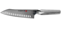 Global Ni GN-006 Santoku/couteau à Légumes Avec Alvéoles 18 Cm