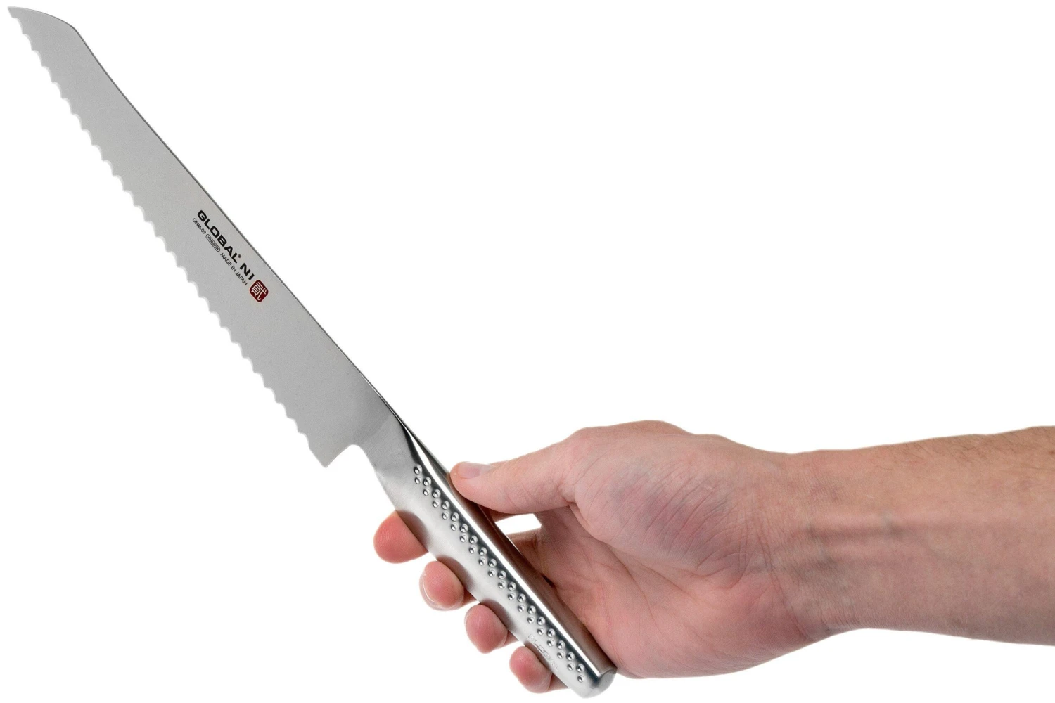 Global Ni GNM-09 Couteau à Pain 21 Cm 6 Global Ni GNM-09 Couteau à Pain 21 Cm – Image 6