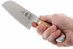 Santoku Alvéolé Alpha Olivier Güde, X546/18 -Cuisine Couteaux Boutique GUX546 18 05 gude alpha olive gux546 18 05