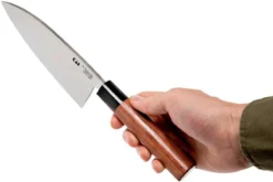 Kai Seki Magoroku Redwood Deba 15,5 Cm, MGR-0155D -Cuisine Couteaux Boutique KAMGR 155D 07 kai seki magoroku kamgr 155d 07
