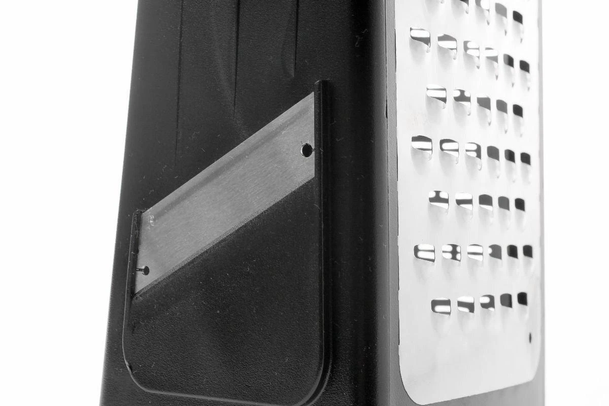 Microplane 4 Faces Râpe Box Grater Noire 2 Microplane 4 Faces Râpe Box Grater Noire – Image 2