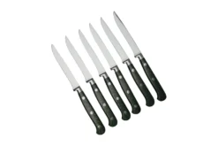 Maserin Apollo Carbon 2411-CA Set De 6 Couteaux à Steak