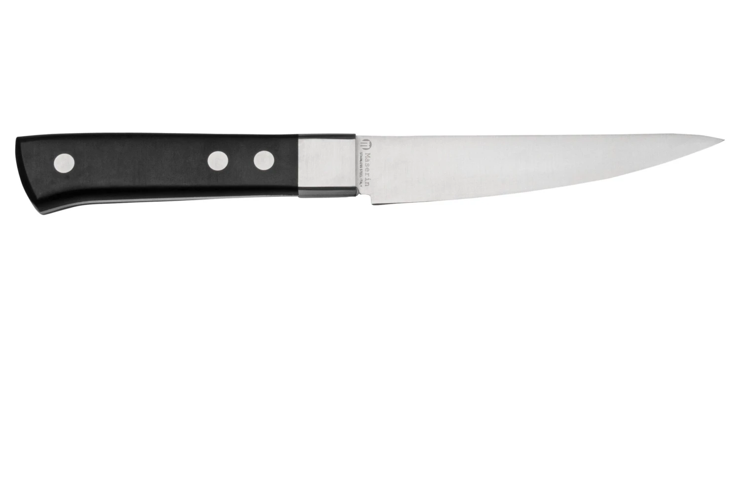 Maserin TEGI 2500-13PN Couteau à Viande, Noir, 13 Cm 2 Maserin TEGI 2500-13PN Couteau à Viande, Noir, 13 Cm – Image 2