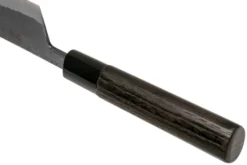 Munetoshi Nashiji Black Bunka Couteau De Chef 16.5 Cm -Cuisine Couteaux Boutique MINB002 04 munetoshi scaled