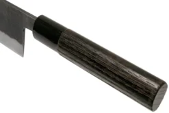 Munetoshi Nashiji Black Bunka Couteau De Chef 16.5 Cm -Cuisine Couteaux Boutique MINB002 05 munetoshi scaled