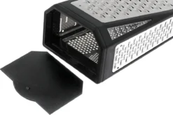 Microplane Elite Box Grater, Râpe -Cuisine Couteaux Boutique MP34019 03 microplane elite box grater mp34019 03