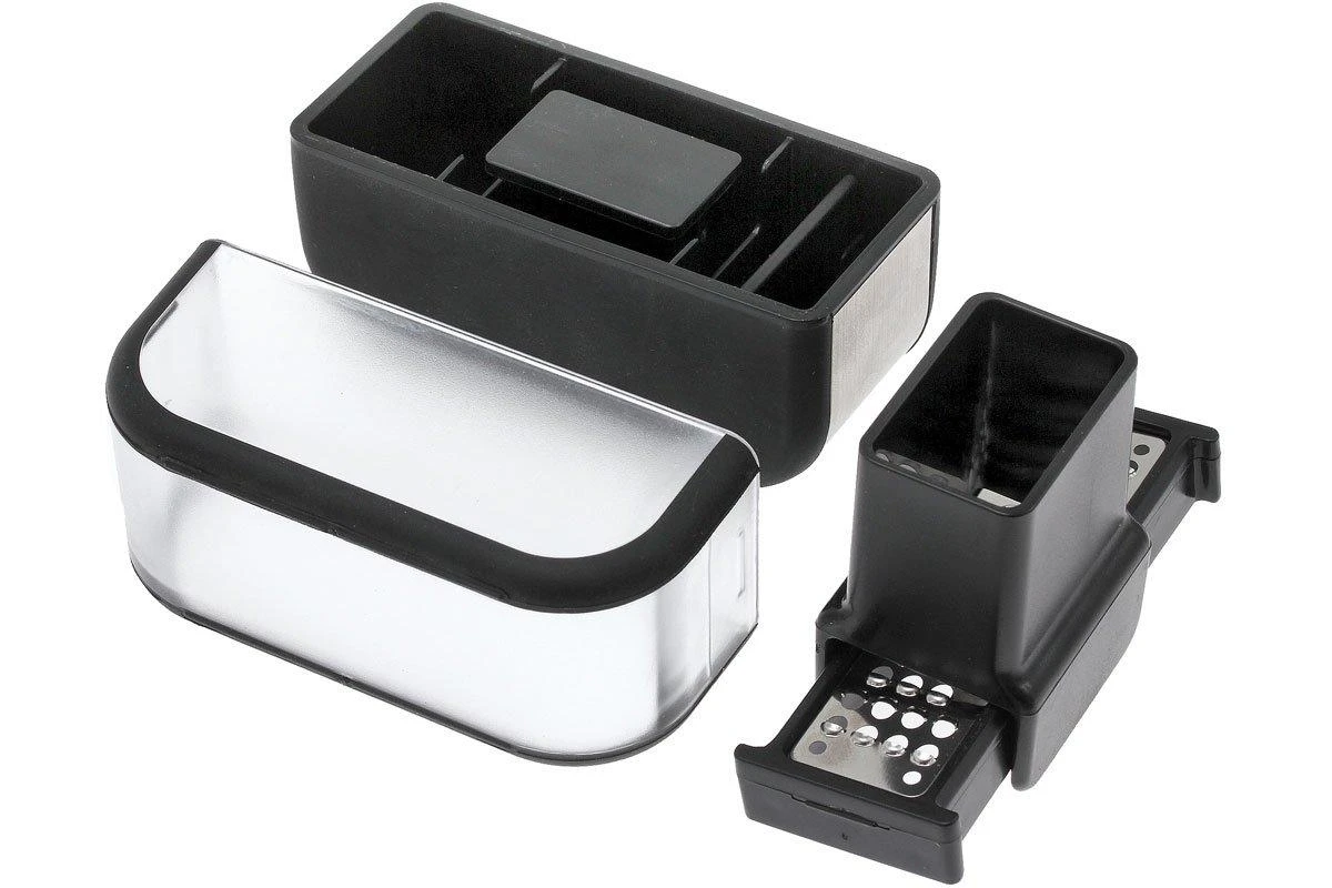 Microplane Garlic Cutter, Hachoir à Ail, Noir 3 Microplane Garlic Cutter, Hachoir à Ail, Noir – Image 3