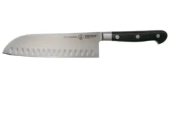 Messermeister Meridian Elite E-3610-7K Santoku à Alvéoles, 18 Cm