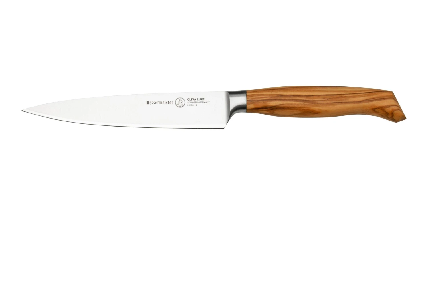 Messermeister Oliva Luxe LX688-16 Couteau Universel, 16 Cm 1 Messermeister Oliva Luxe LX688-16 Couteau Universel, 16 Cm