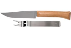 Opinel Cheese Set, Couteau Et Fourchette à Fromage Inox, 001834