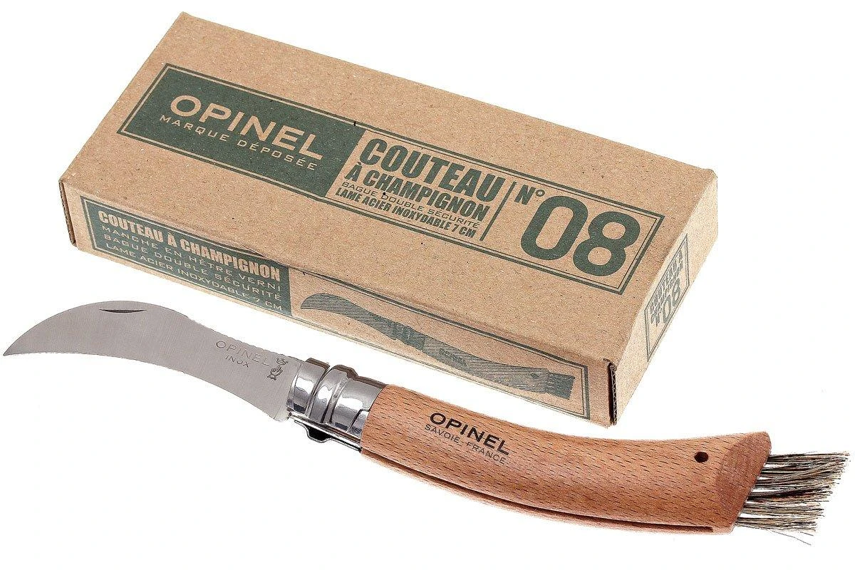 Opinel N°08, Couteau à Champignons 8 Opinel N°08, Couteau à Champignons – Image 8