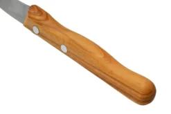 Otter Paring Knife 1011 OL Curved Stainless Olive, Couteau à éplucher -Cuisine Couteaux Boutique OR1011OL 04 otter scaled