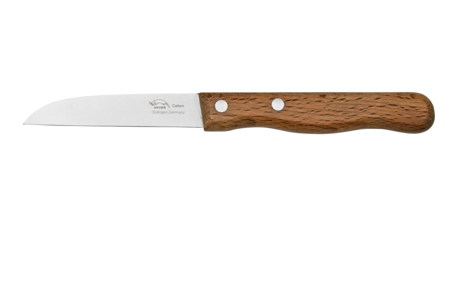 Otter Paring Knife 1020 Straight Carbon Beech, Couteau à éplucher 1 Otter Paring Knife 1020 Straight Carbon Beech, Couteau à éplucher