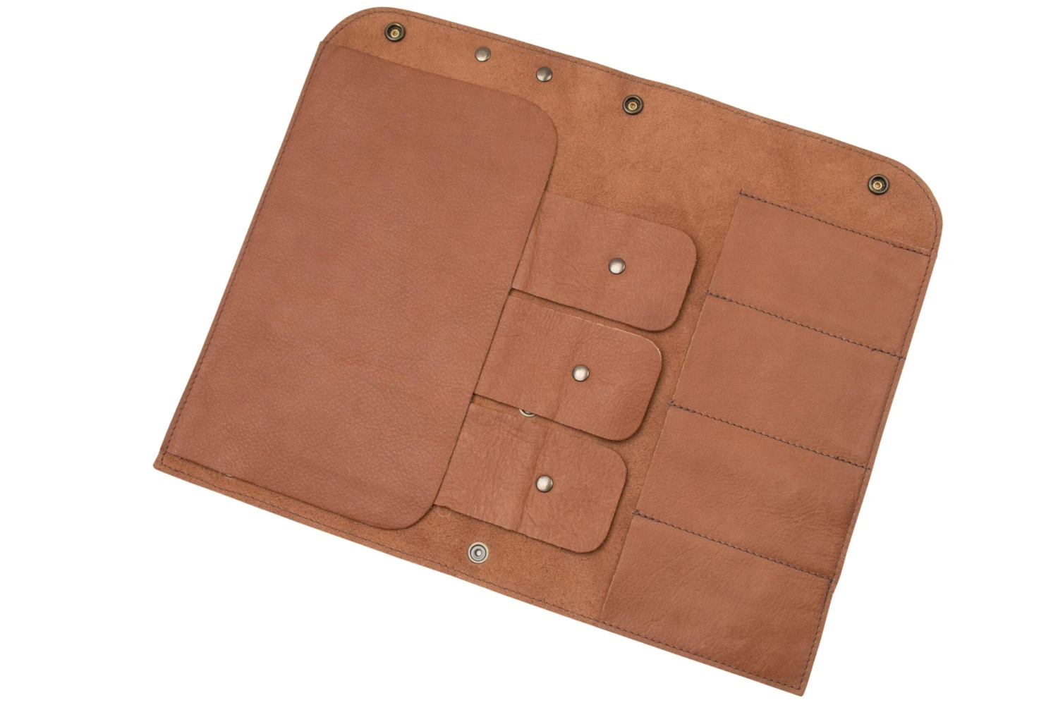 Robert Herder Sac à Couteaux Enroulable 2 956400000 4 Emplacements, Cuir 2 Robert Herder Sac à Couteaux Enroulable 2 956400000 4 Emplacements, Cuir – Image 2