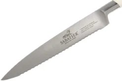 Lion Sabatier Edonist Perle Couteau Universel Lame Dentelée 12 Cm, Blanc, 807381 -Cuisine Couteaux Boutique SA807381 03 lion sabatier edonist perie sa807381 03