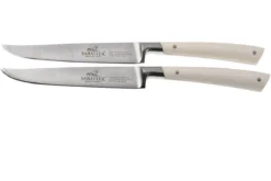 Lion Sabatier Edonist Perle Set De Couteaux à Steak 2 Pièces, Blanc, 808281