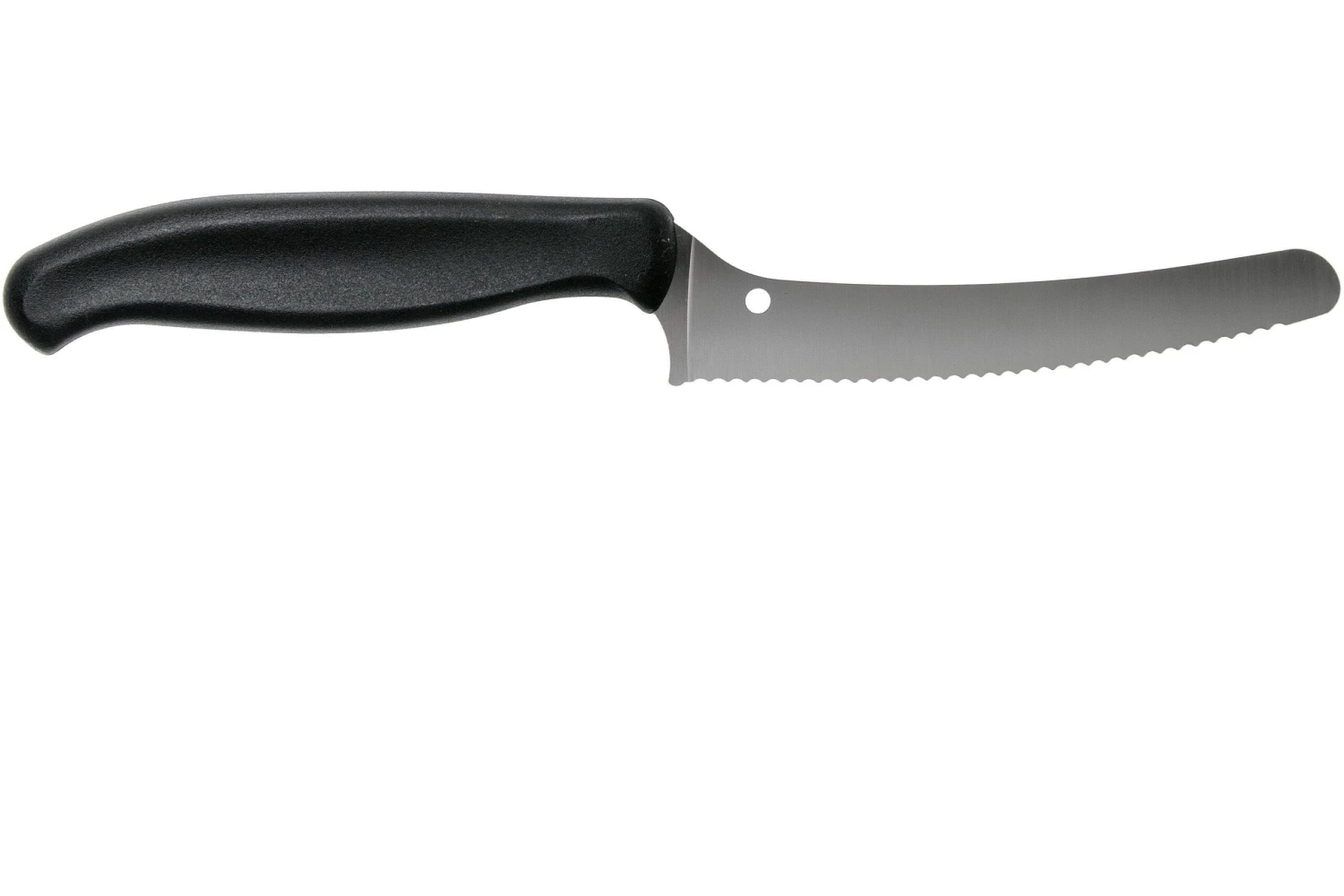 Spyderco Z-Cut K13SBK Couteau Universel 11 Cm, Noir, Dentelé 2 Spyderco Z-Cut K13SBK Couteau Universel 11 Cm, Noir, Dentelé – Image 2