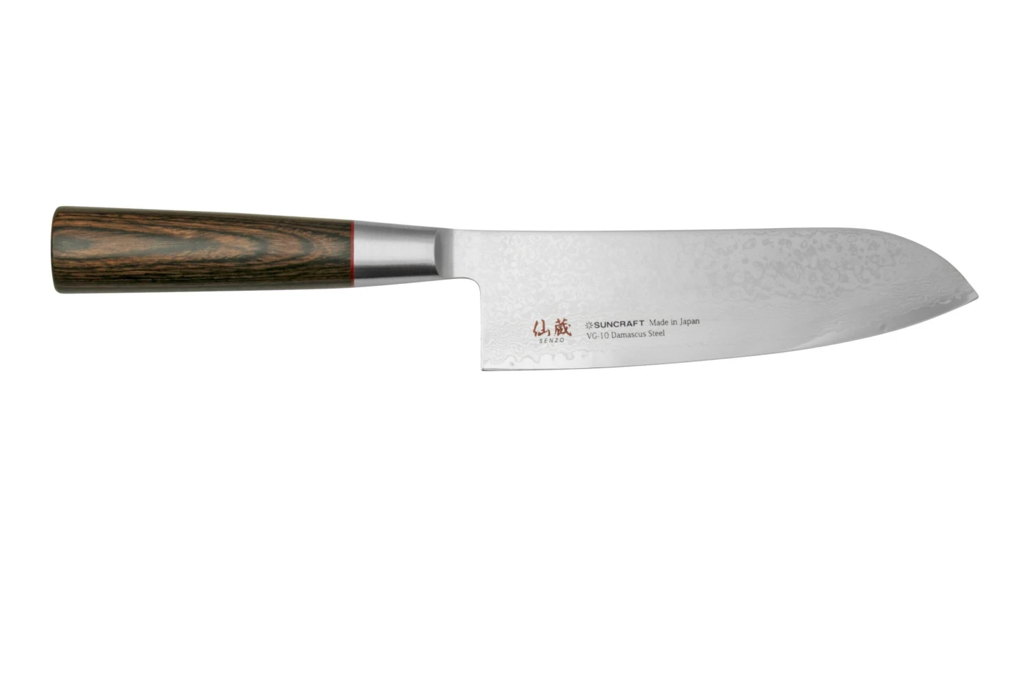 Suncraft Senzo Classic ID-04 Couteau Santoku 16,7cm 2 Suncraft Senzo Classic ID-04 Couteau Santoku 16,7cm – Image 2
