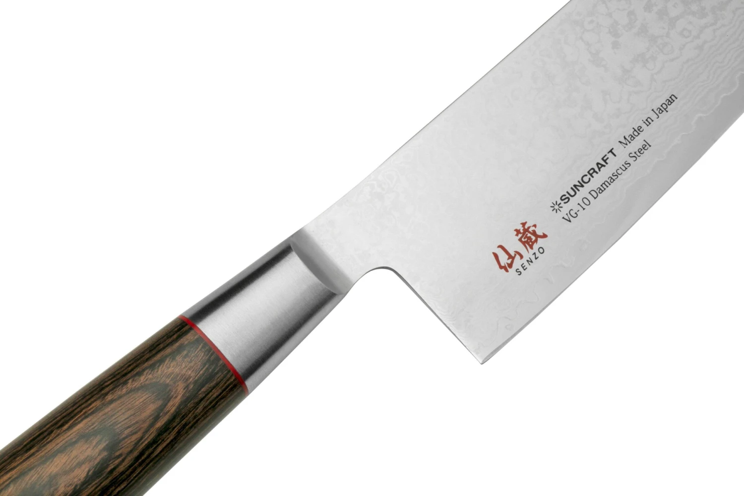 Suncraft Senzo Classic ID-04 Couteau Santoku 16,7cm 5 Suncraft Senzo Classic ID-04 Couteau Santoku 16,7cm – Image 5