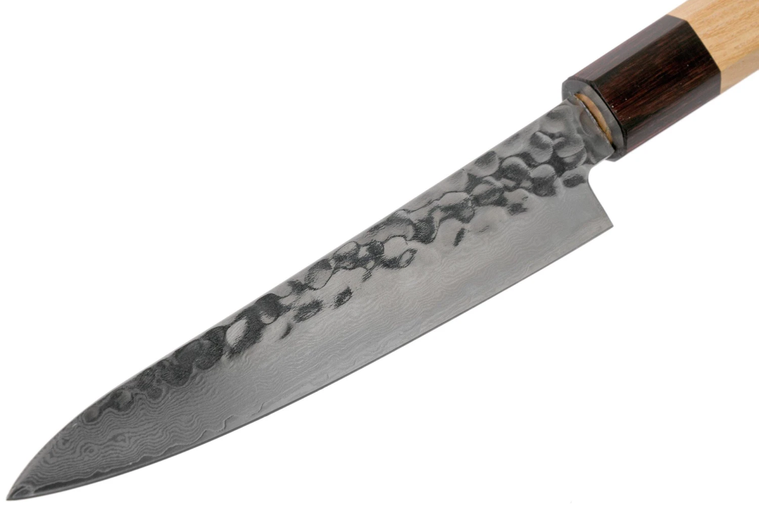 Sakai Takayuki Couteau Universel 33-Layer Damascus Hammered WA 15 Cm 3 Sakai Takayuki Couteau Universel 33-Layer Damascus Hammered WA 15 Cm – Image 3