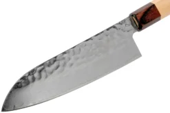 Sakai Takayuki Santoku 33-Layer Damascus Hammered WA 17 Cm -Cuisine Couteaux Boutique TA07472 03 sakai takayuki scaled