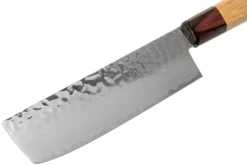 Sakai Takayuki Nakiri 33-Layer Damascus Hammered WA 16 Cm -Cuisine Couteaux Boutique TA07473 03 sakai takayuki scaled