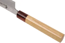 Sakai Takayuki Couteau De Chef 33-Layer Damascus Hammered WA 21 Cm -Cuisine Couteaux Boutique TA07475 04 sakai takayuki scaled