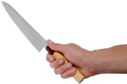 Sakai Takayuki Couteau De Chef 33-Layer Damascus Hammered WA 21 Cm -Cuisine Couteaux Boutique TA07475 06 sakai takayuki scaled