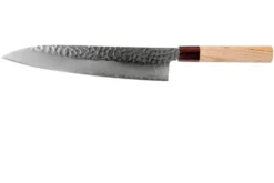Sakai Takayuki Couteau De Chef 33-Layer Damascus Hammered WA 24 Cm