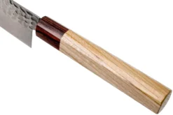 Sakai Takayuki Couteau De Chef 33-Layer Damascus Hammered WA 24 Cm -Cuisine Couteaux Boutique TA07476 05 sakai takayuki scaled