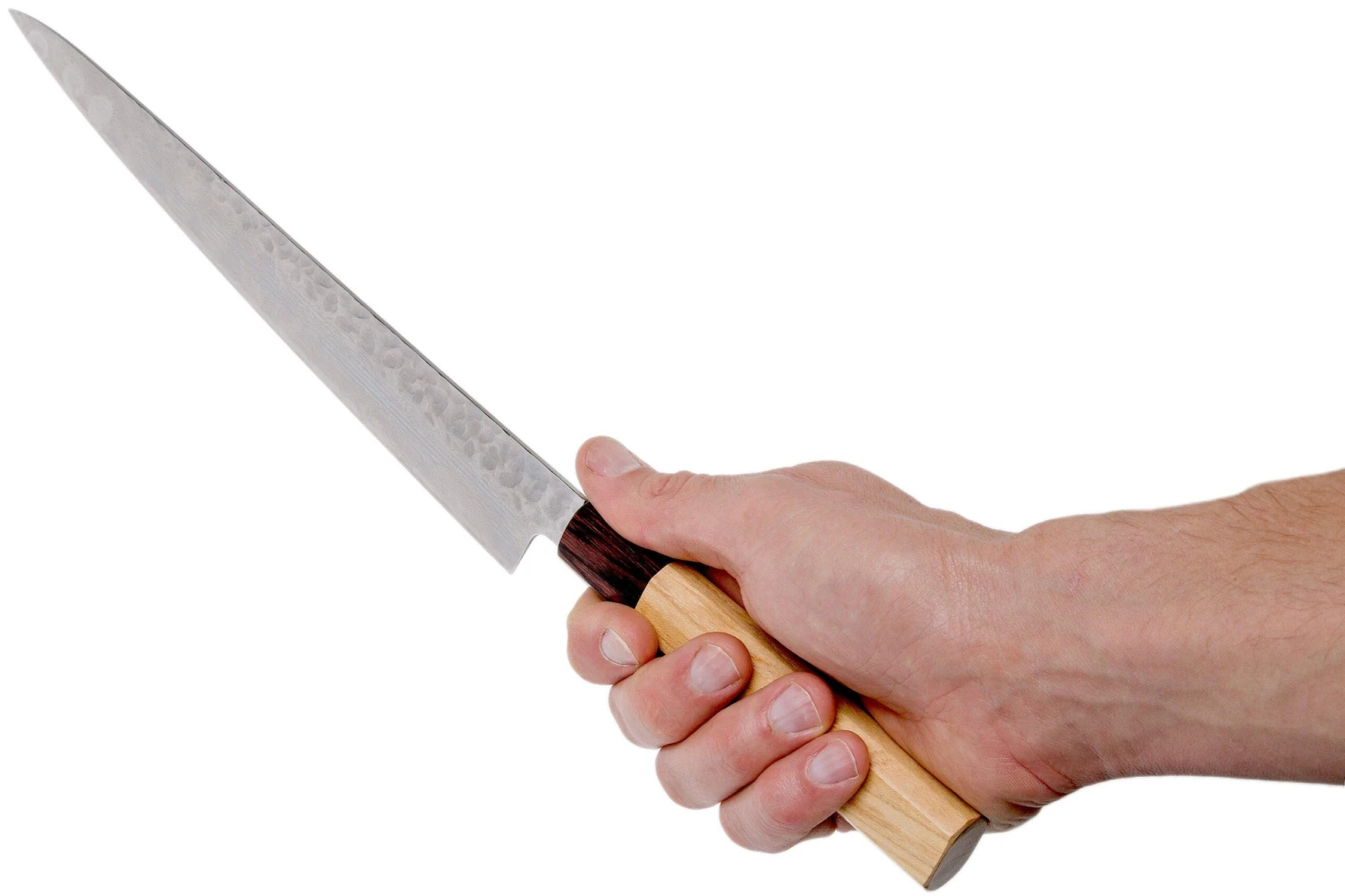 Sakai Takayuki Couteau à Viande 33-Layer Damascus Hammered WA 25 Cm 6 Sakai Takayuki Couteau à Viande 33-Layer Damascus Hammered WA 25 Cm – Image 6