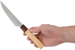 Sakai Takayuki 33-Layer Damascus Hammered WA Petty Couteau à Steak 13 Cm -Cuisine Couteaux Boutique TA07481 06 sakai takayuki scaled