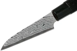 Tojiro Shippu Black Damascus Couteau D'office (Petty) 9 Cm, FD-1591 -Cuisine Couteaux Boutique TJFD 1591 03 tojiro sippu black scaled