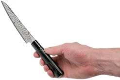 Tojiro Shippu Black Damascus Couteau Universel 13 Cm, FD-1592 -Cuisine Couteaux Boutique TJFD 1592 06 tojiro sippu black scaled