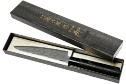Tojiro Shippu Black Damascus Couteau Universel 13 Cm, FD-1592 -Cuisine Couteaux Boutique TJFD 1592 08 tojiro sippu black scaled