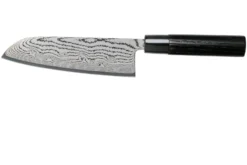 Tojiro Shippu Black Damascus Santoku 17 Cm, FD-1597