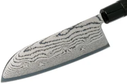 Tojiro Shippu Black Damascus Santoku 17 Cm, FD-1597 -Cuisine Couteaux Boutique TJFD 1597 03 tojiro sippu black scaled